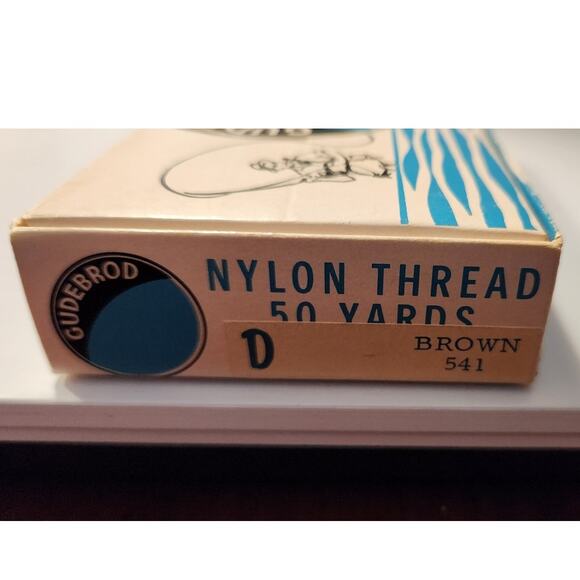 10 Spools Gudebrod Rod Winding Rod Tying Thread 50 Yd Spool D Brown 541 - Picture 7 of 7